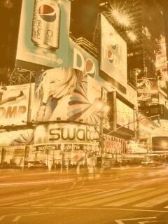 Огни мегаполиса обои