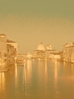 Канал в Венеции обои