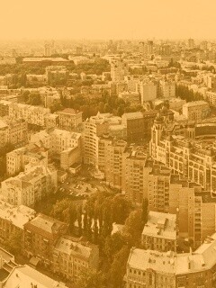 Киевская панорама обои