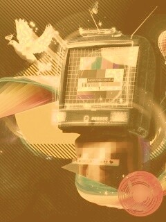 На телевизионной волне обои