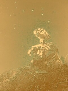 Валли и звезды обои