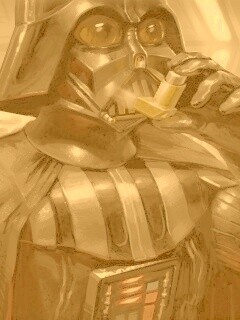 Дарт Вейдер с ингалятором обои