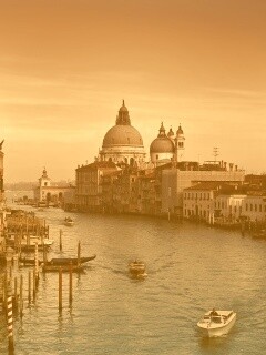 Канал в Венеции обои