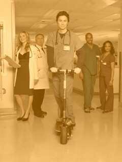 Герои сериала Клиника обои