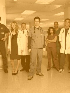 Герои сериала Клиника обои