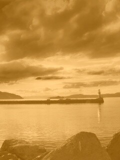 Маяк в далеке обои