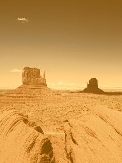 Долина монументальных гор обои