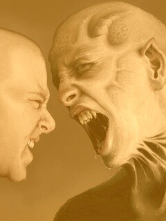 Пытаясь перекрикнуть обои