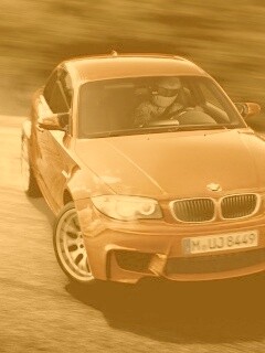 BMW M1 в заносе на треке обои