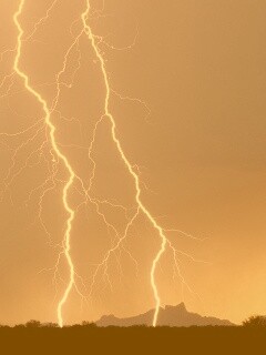 Двойная молния обои