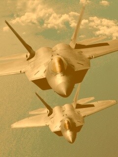 Истребители в небе обои