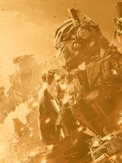 Оптимус Прайм и Бамблби обои