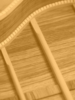 Гитара изнутри обои