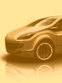 Концепт хэтчбека обои