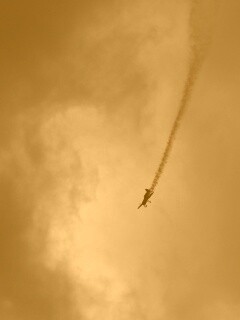 Падающий самолёт обои