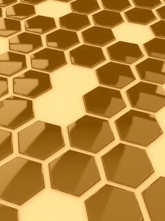 Мозаика из шестигранников обои