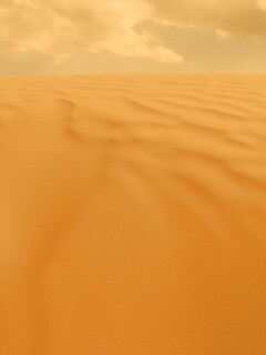 Оранжевые пески пустыни обои