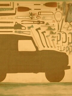 Типичный гараж обои