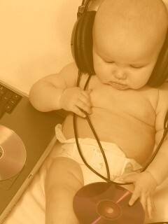 Маленький диск жокей обои