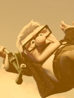 Персонажи мультфильма Up обои