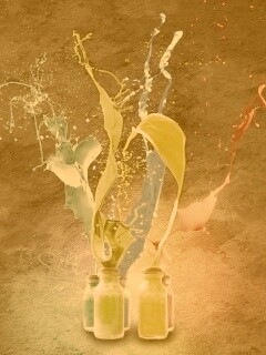 Разливающийеся краски обои