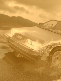 Машина времени обои