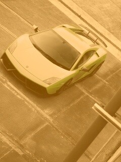 Зелёный Ламбо обои