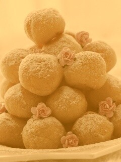 Круглые пироженки обои