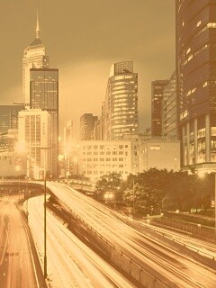 Огни Гонконга обои