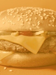 Сочный чизбургер обои