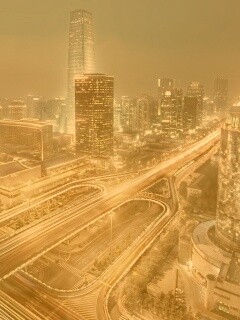 Городская развязка обои