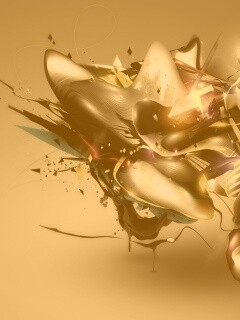 Яркая абстракция обои