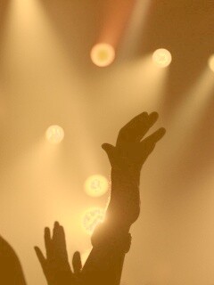 Руки людей на концерте обои