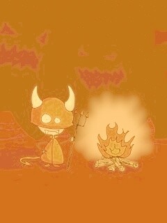 Милый Сатана обои