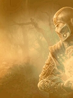 Бой SubZero и Scorpion из Mortal Kombat обои