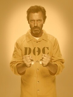 Хаус в наручниках обои