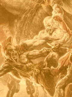 Бог войны обои