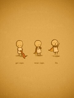 Возьми плащ, одень плащ, лети. обои