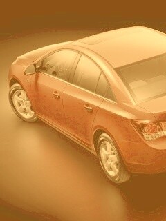 Шевроле Cruze красного цвета обои