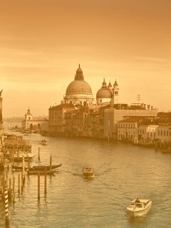 Венецианский канал обои