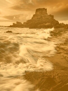 Побережье HDR обои