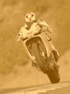 Спортбайк на козле обои