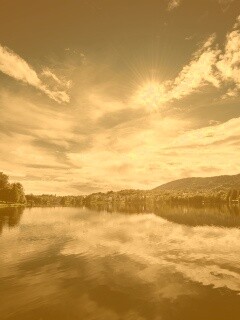 Норвежская река обои