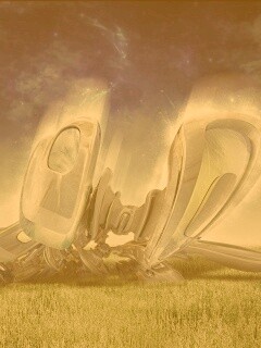 Нечто в поле обои