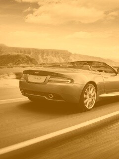 Астон кабриолет обои