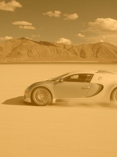 Бугатти в долине обои