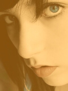 Наушники и девушка обои