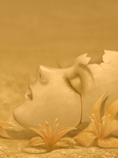 Разбитая маска обои