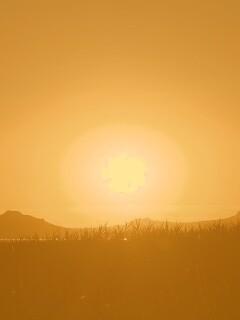 Сельский закат обои