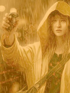 Девушка с гранатой обои